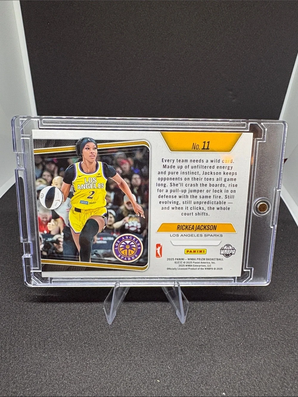 Panini Los Angeles Sparks Rookie Basketball Card - Rickea Jackson